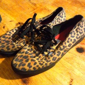 Cheetah Print Vans